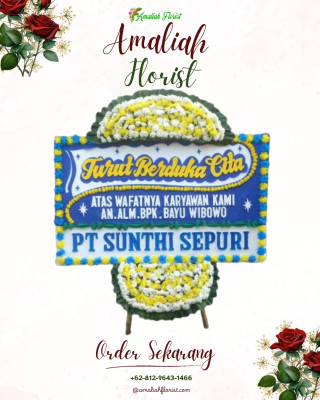 Papan Bunga Duka di Numfor Timur